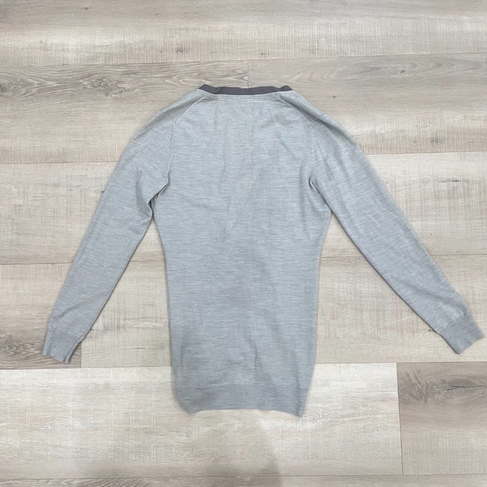 Gray Button Down Cardigan - image 5